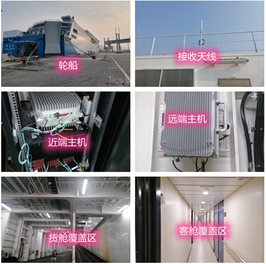  宁波海上游轮轮船渔船覆盖案例